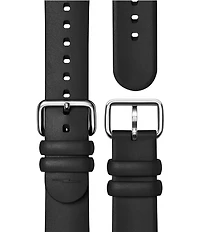 SHINOLA Unisex Detrola Quartz Analog Rubber Strap Watch