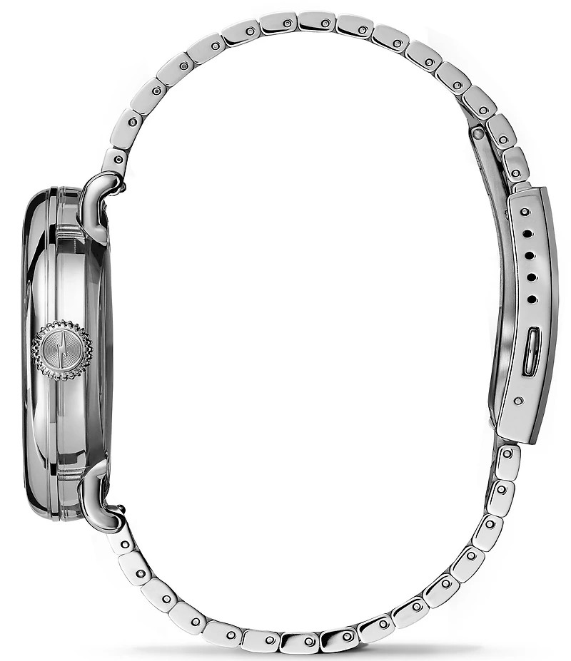 SHINOLA Unisex Detrola Quartz Analog Stainless Steel Bracelet Watch