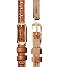 SHINOLA Women's Birdy Moon Phase Quartz Automatic Tan Leather Strap Watch