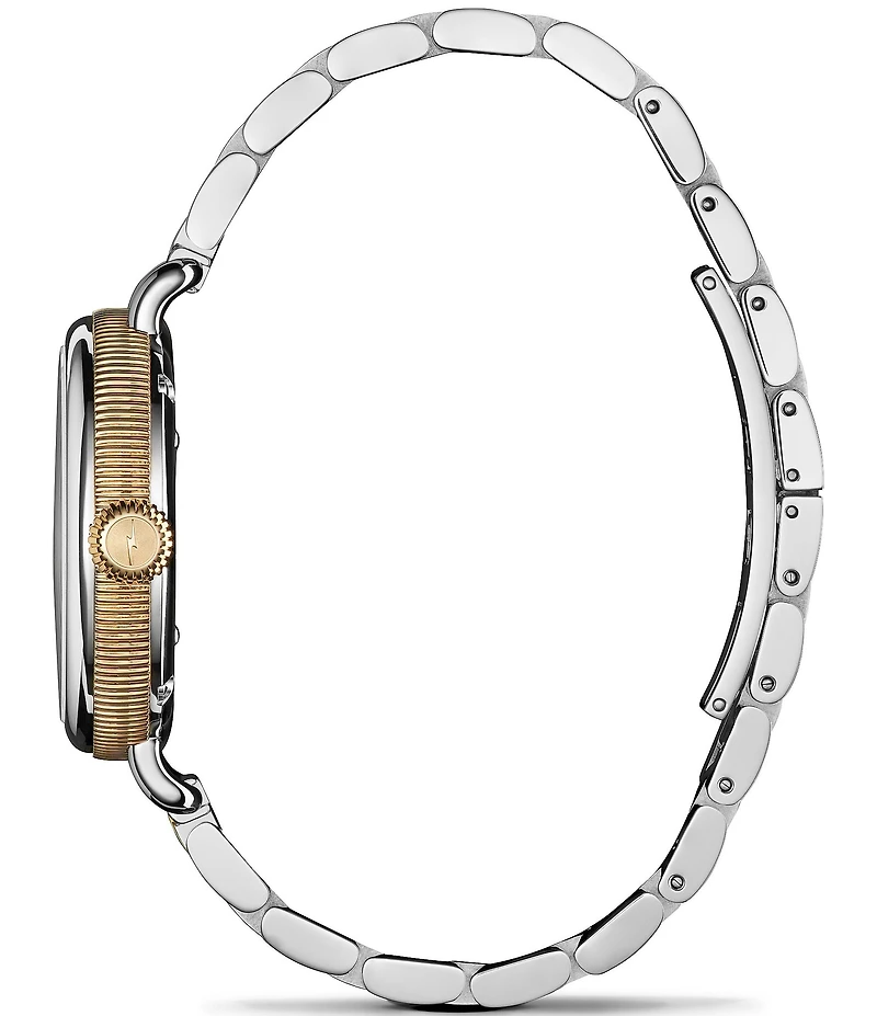 SHINOLA Women's Birdy Quartz Analog Two Tone Stainless Steel Bracelet Watch