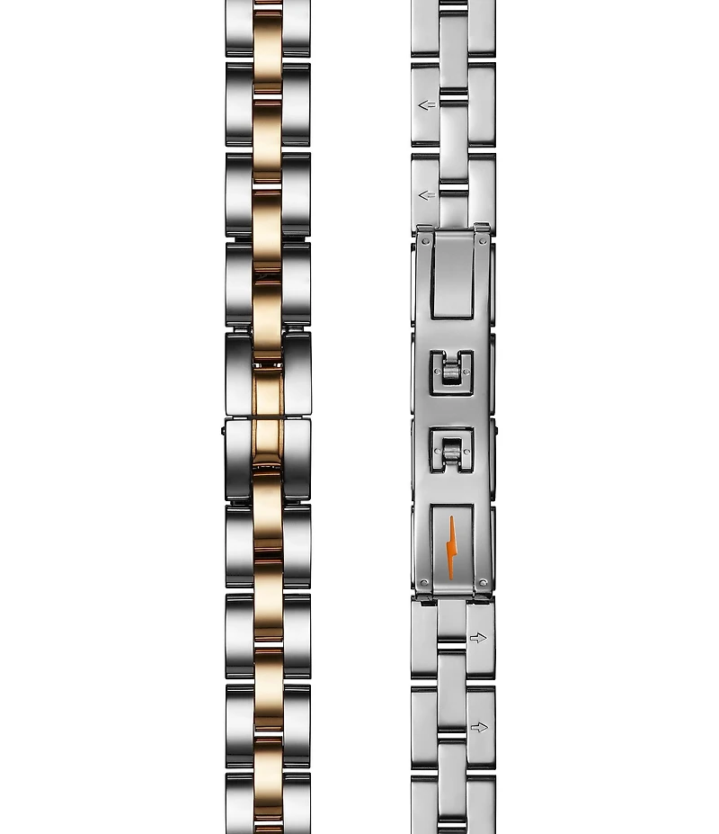 SHINOLA Women's Birdy Quartz Analog Two Tone Stainless Steel Bracelet Watch