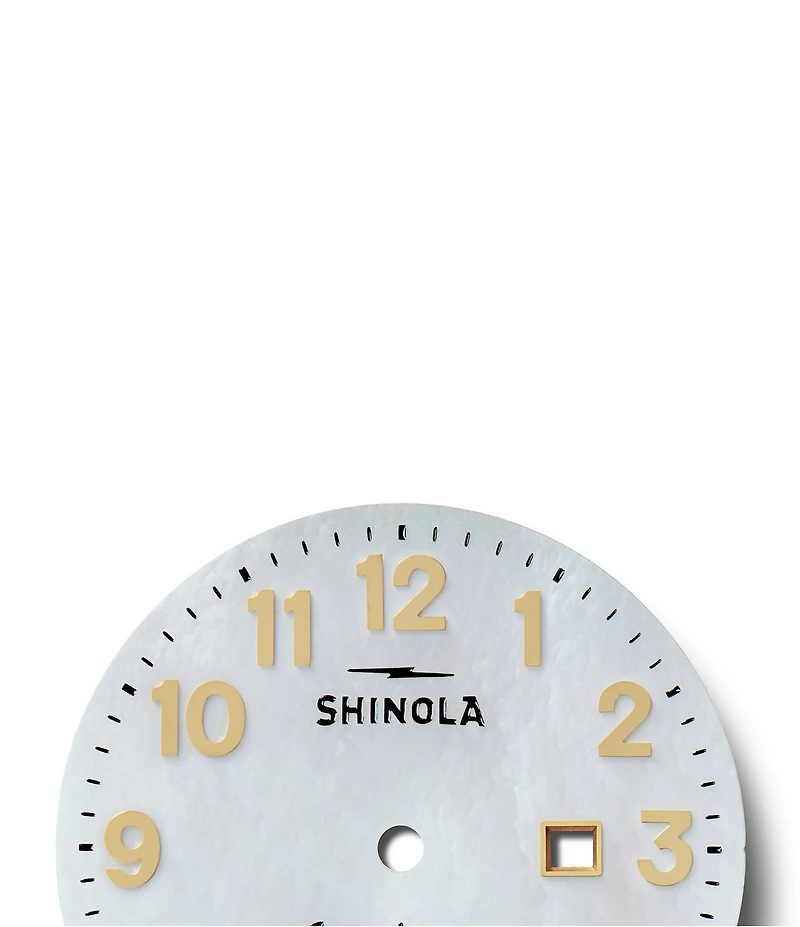 SHINOLA Women's Birdy Quartz Analog Two Tone Stainless Steel Bracelet Watch