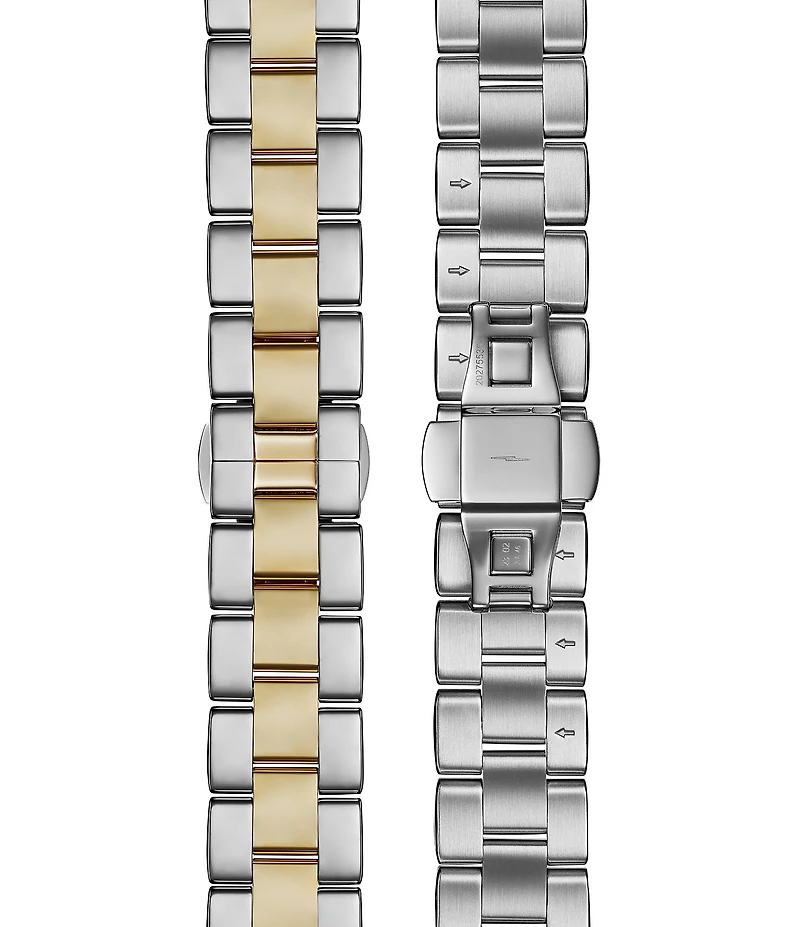 SHINOLA Women's Derby 505 Quartz Analog Two Tone Stainless Steel Bracelet Watch