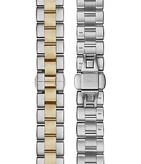 SHINOLA Women's Derby 505 Quartz Analog Two Tone Stainless Steel Bracelet Watch