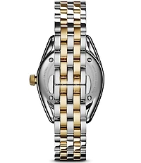 SHINOLA Women's Derby Quartz Light Analog Two Tone Stainless Steel Bracelet Watch