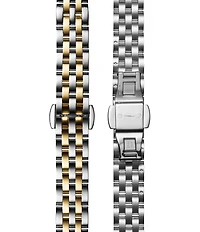 SHINOLA Women's Derby Quartz Light Analog Two Tone Stainless Steel Bracelet Watch