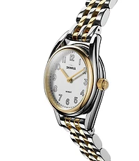 SHINOLA Women's Derby Quartz Light Analog Two Tone Stainless Steel Bracelet Watch
