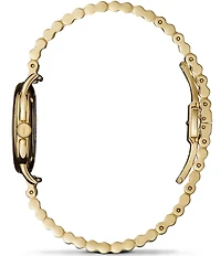 SHINOLA Women's Runabout Quartz Analog Gold Tone Stainless Steel Bracelet Watch
