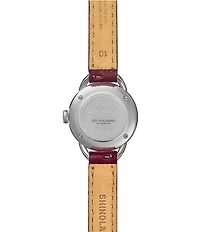 SHINOLA Women's Runabout Quartz Analog Leather Strap Watch