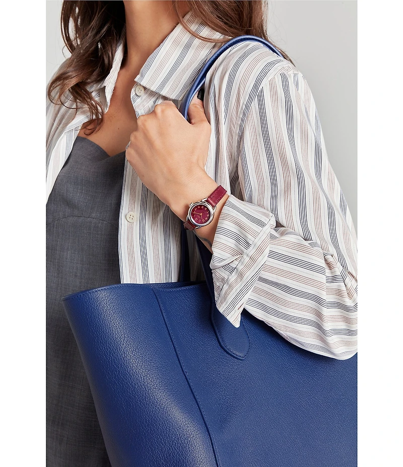 SHINOLA Women's Runabout Quartz Analog Leather Strap Watch