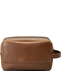 SHINOLA Zip Leather Travel Kit Navigator