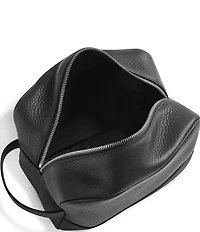 SHINOLA Zip Natural Grain Leather Travel Kit