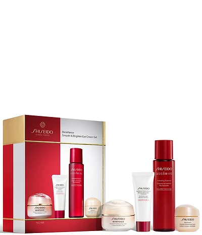 Shiseido Smooth & Brighten Eye Cream Set