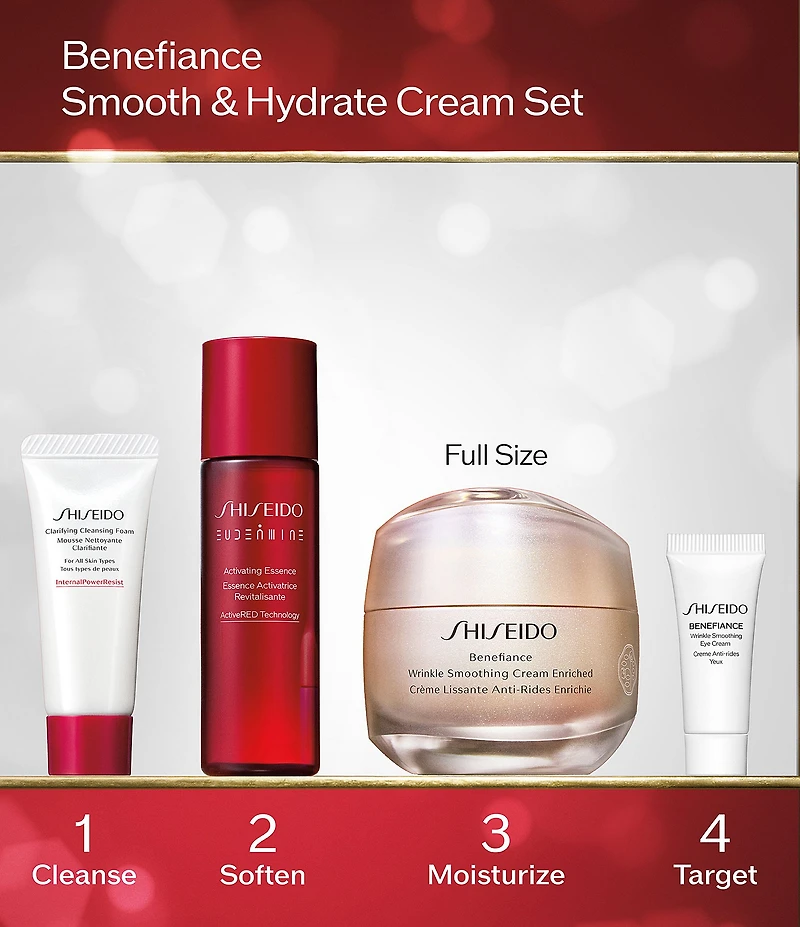 Shiseido Smooth & Hydrate Cream Set