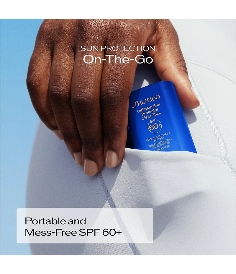 Shiseido Ultimate Sun Protector Clear Stick SPF 60+