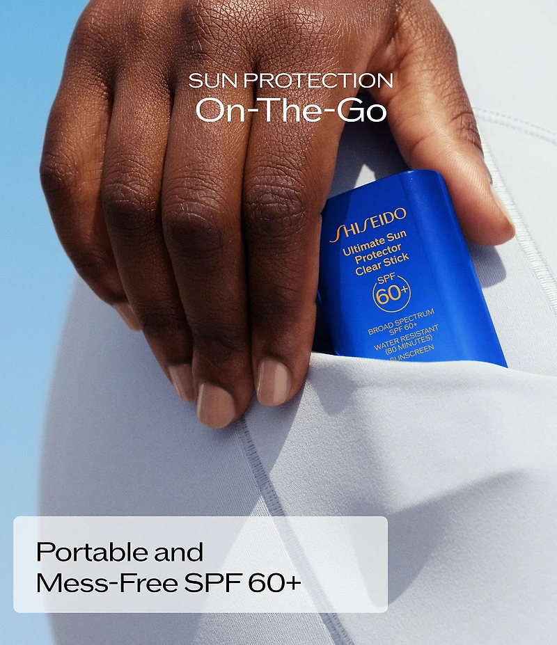 Shiseido Ultimate Sun Protector Clear Stick SPF 60+