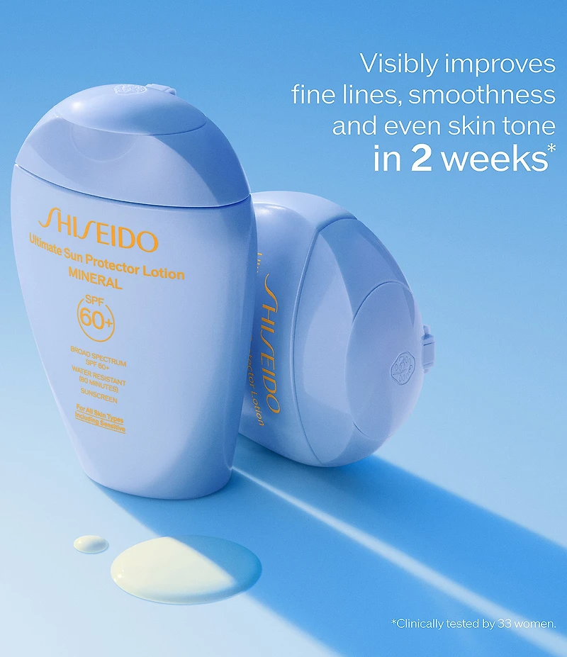 Shiseido Ultimate Sun Protector Lotion Mineral SPF 60+