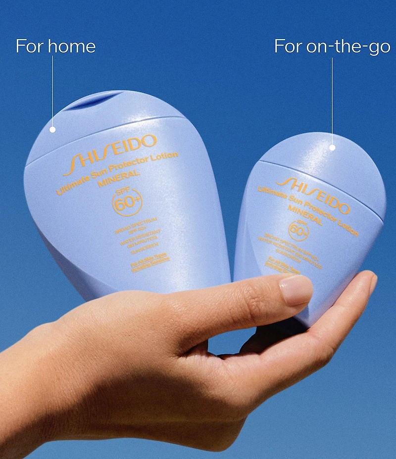 Shiseido Ultimate Sun Protector Lotion Mineral SPF 60+