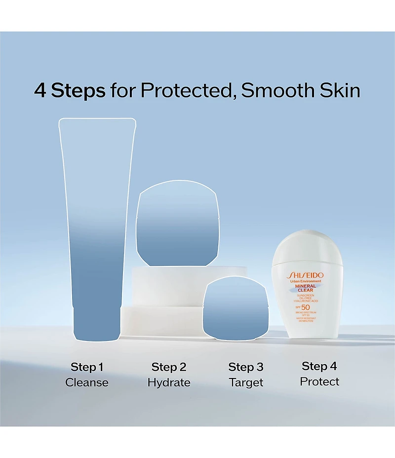 Shiseido Urban Environment Mineral Clear Sunscreen SPF 50