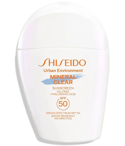 Shiseido Urban Environment Mineral Clear Sunscreen SPF 50