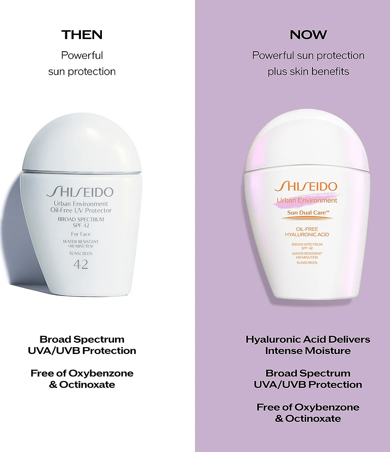 Shiseido Urban Environment Oil-Free Sunscreen Broad-Spectrum SPF 42