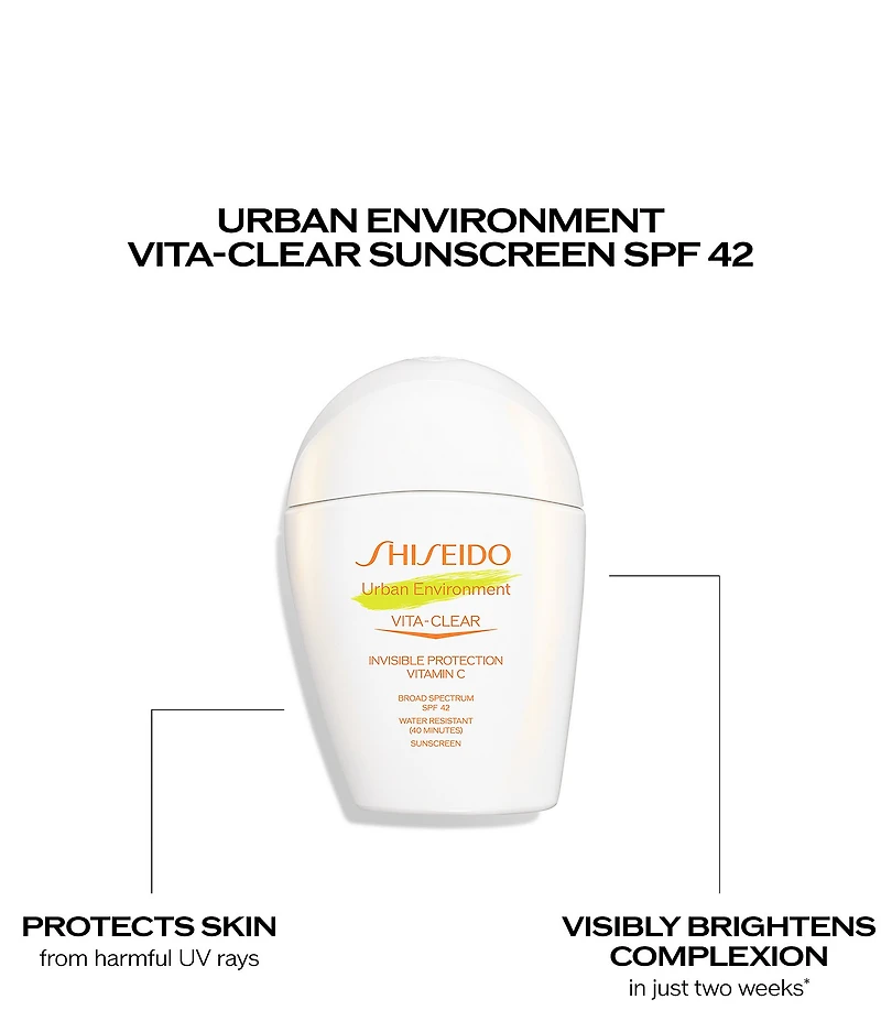 Shiseido Urban Environment Vita-Clear Sunscreen SPF 42