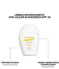 Shiseido Urban Environment Vita-Clear Sunscreen SPF 42