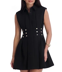 SIENA Mini Fit & Flare Shirt Dress