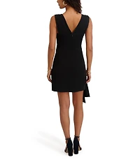 Siena Sweetheart Wide Strap Mini Dress With Side Draping