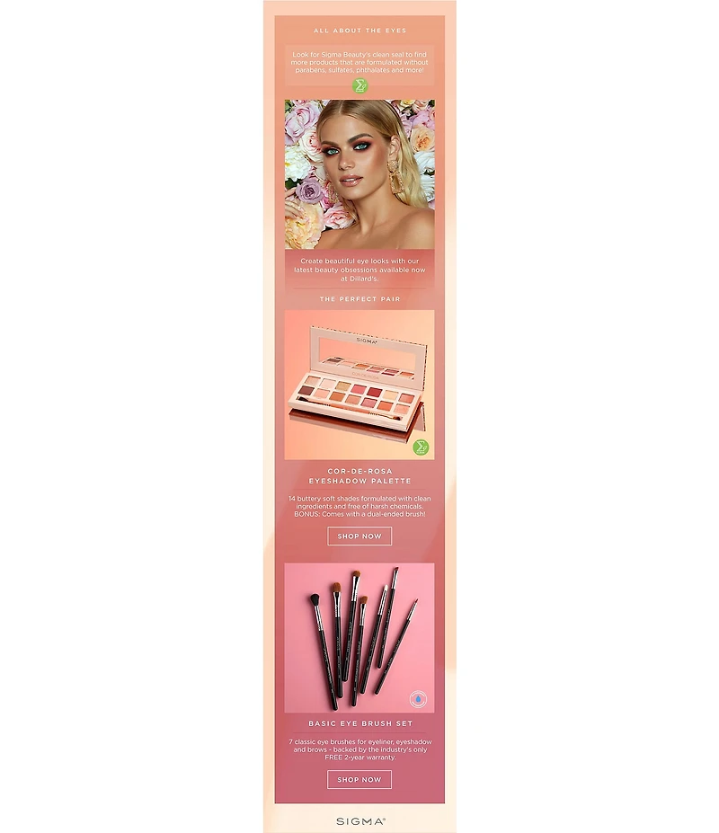 Sigma Beauty Cor-de-Rosa Eyeshadow Palette