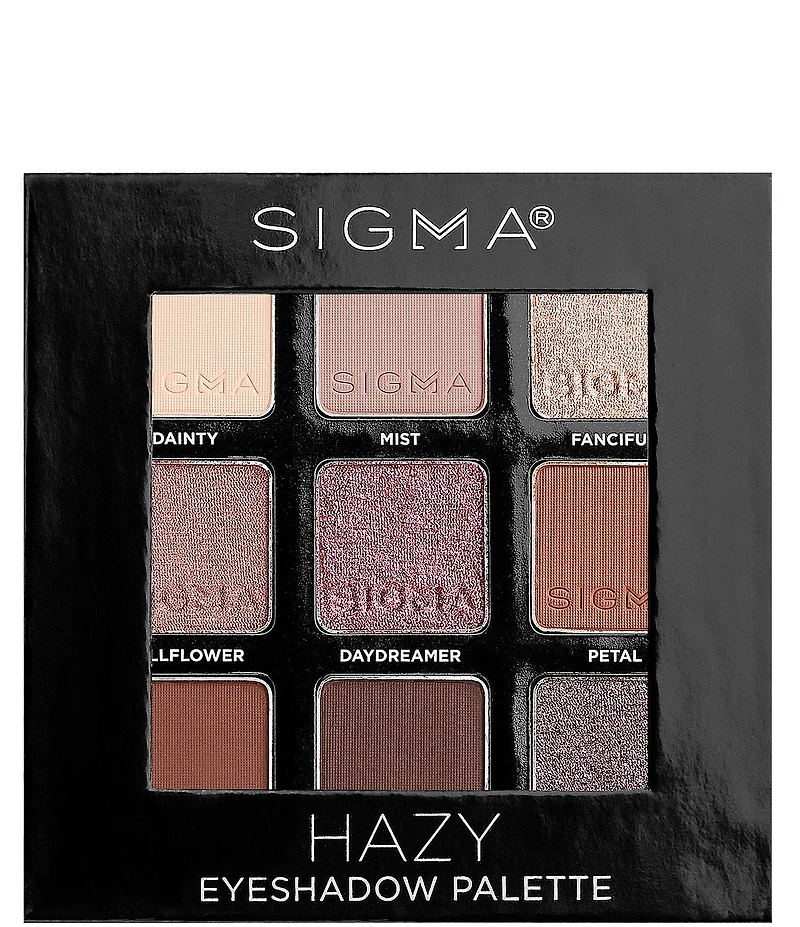 Sigma Beauty Hazy Eyeshadow Palette