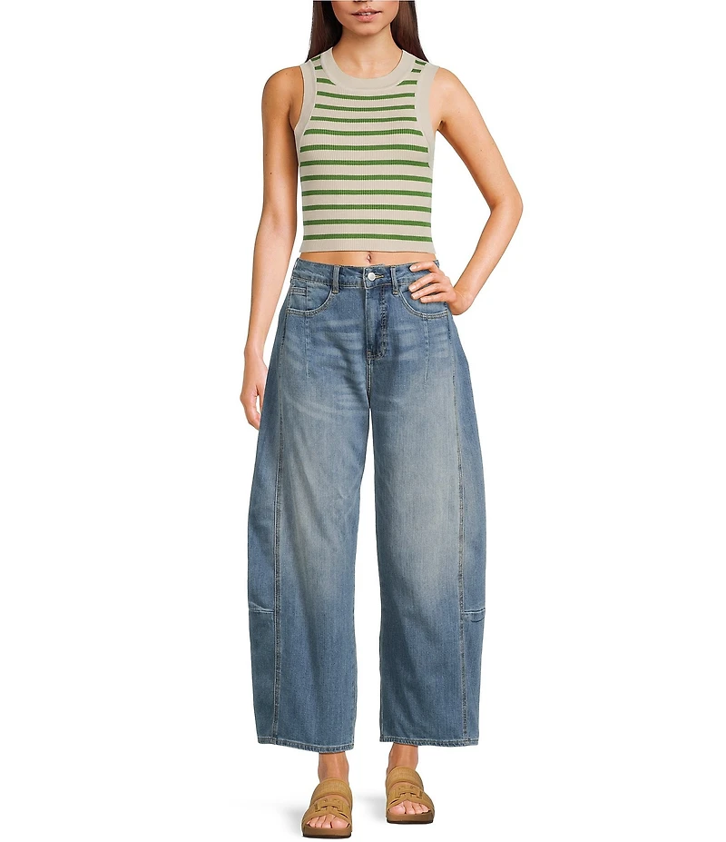 Signature 8 Denim Barrel Jeans