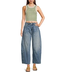 Signature 8 Denim Barrel Jeans