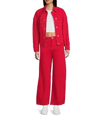 Signature 8 Barrel Leg Coordinating Denim Jeans