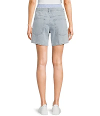 Signature 8 Boxer Peekaboo Denim Shorts