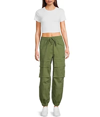 Signature 8 Cargo Pull On Jogger Pants
