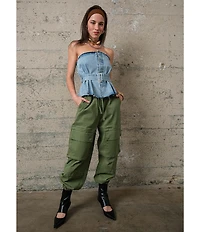 Signature 8 Cargo Pull On Jogger Pants