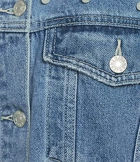 Signature 8 Pearl Denim Short Sleeve Coordinating Top