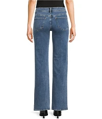 Signature 8 Rhinestone Scatter Straight Leg Jeans