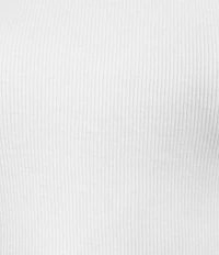 Signature 8 Rib Jersey Short Sleeve Baby Tee Crop Top