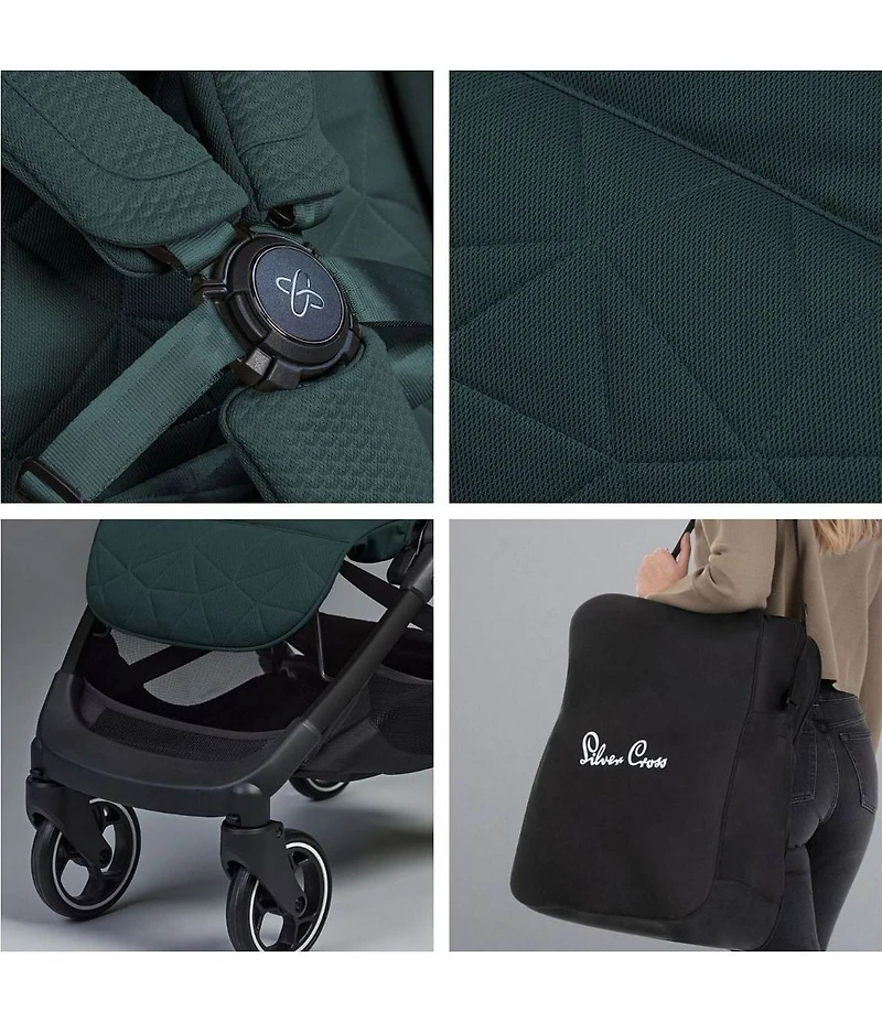 Silver Cross Clic Compact Lightweight Travel Stroller