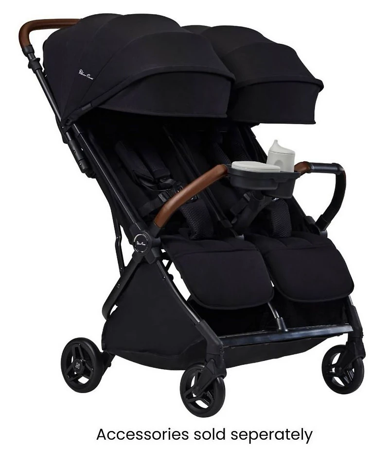 Silver Cross Jet Double Lightweight Travel Stroller