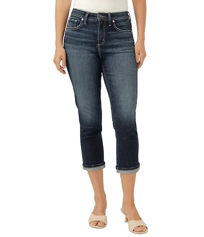 Silver Jeans Co. Avery High Rise Capri Jeans