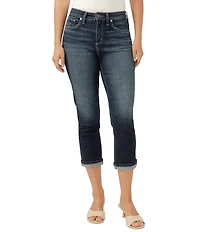 Silver Jeans Co. Avery High Rise Capri Jeans