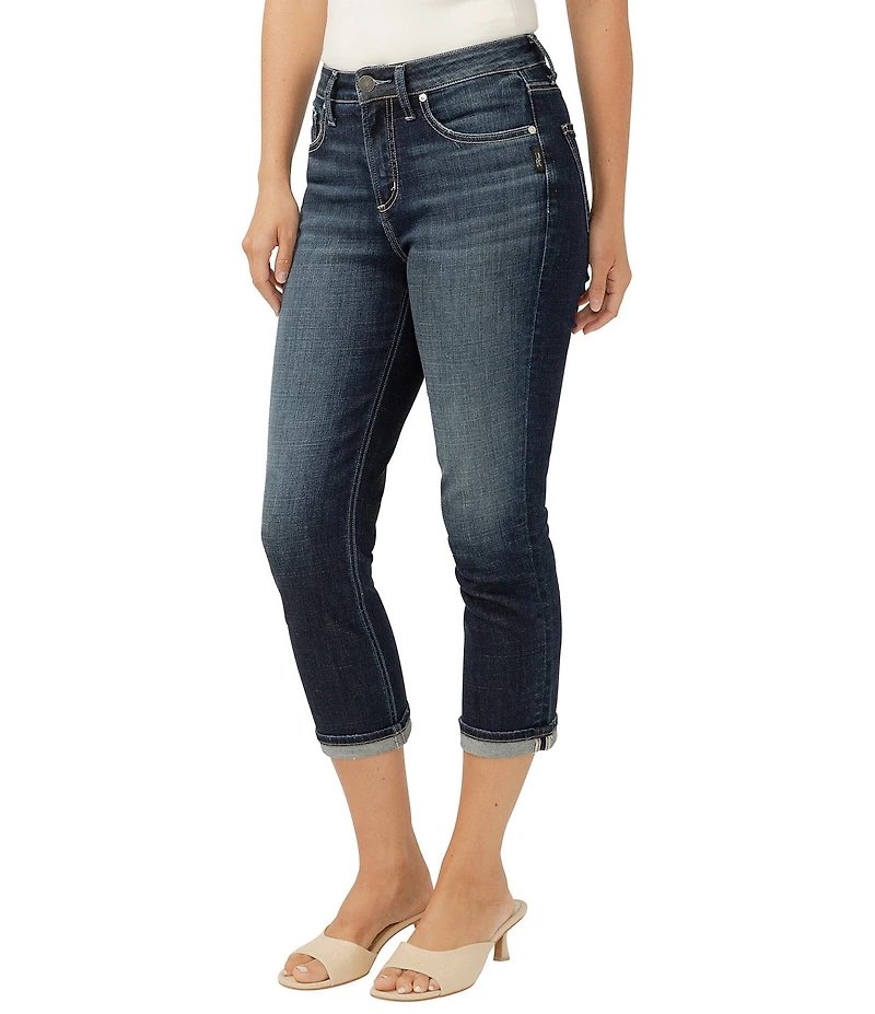 Silver Jeans Co. Avery High Rise Capri Jeans