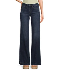 Silver Jeans Co. Avery High Rise Curvy Fit Luxe Stretch Denim Trouser Jeans