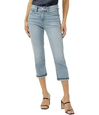 Silver Jeans Co. Avery High Rise Luxe Stretch Capri Jeans