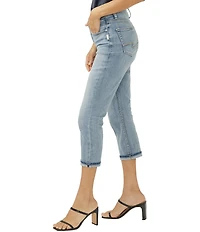 Silver Jeans Co. Avery High Rise Luxe Stretch Capri Jeans