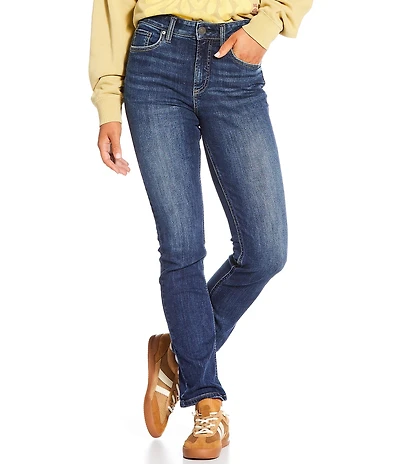 Silver Jeans Co. Avery High Rise Straight Leg Jeans