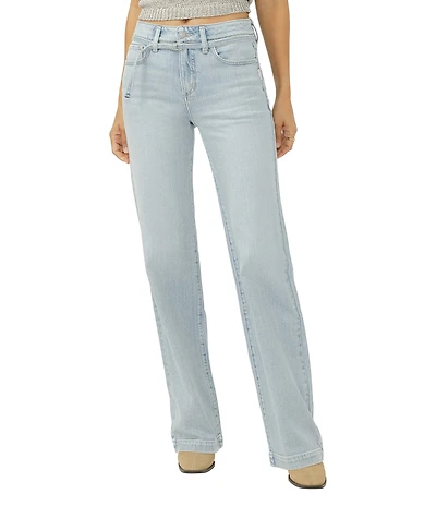Silver Jeans Co. Avery High Rise Trouser Leg Jeans
